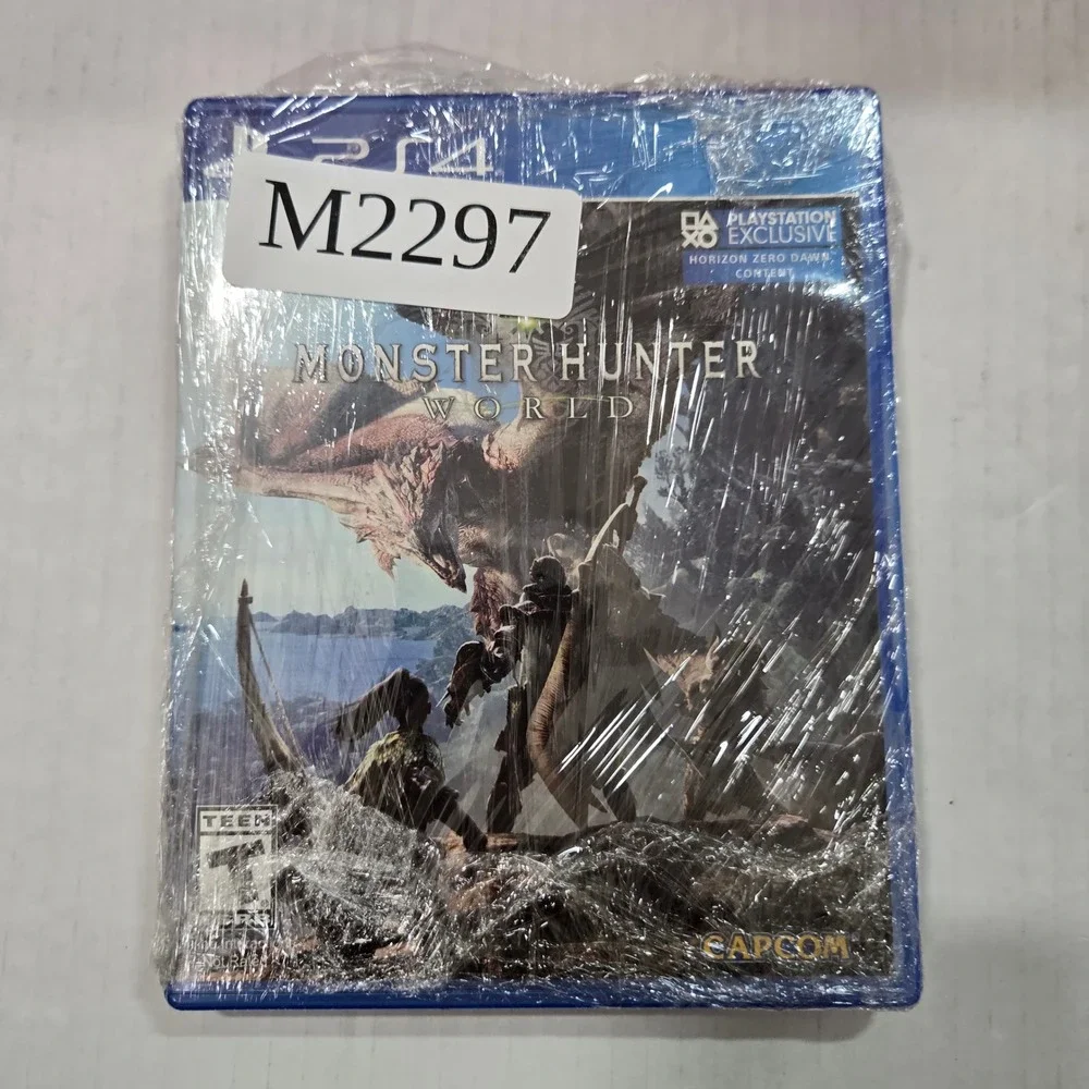Capcom Monster Hunter World PS4 One Size Blue Good Action RPG Horizon Zero Dawn